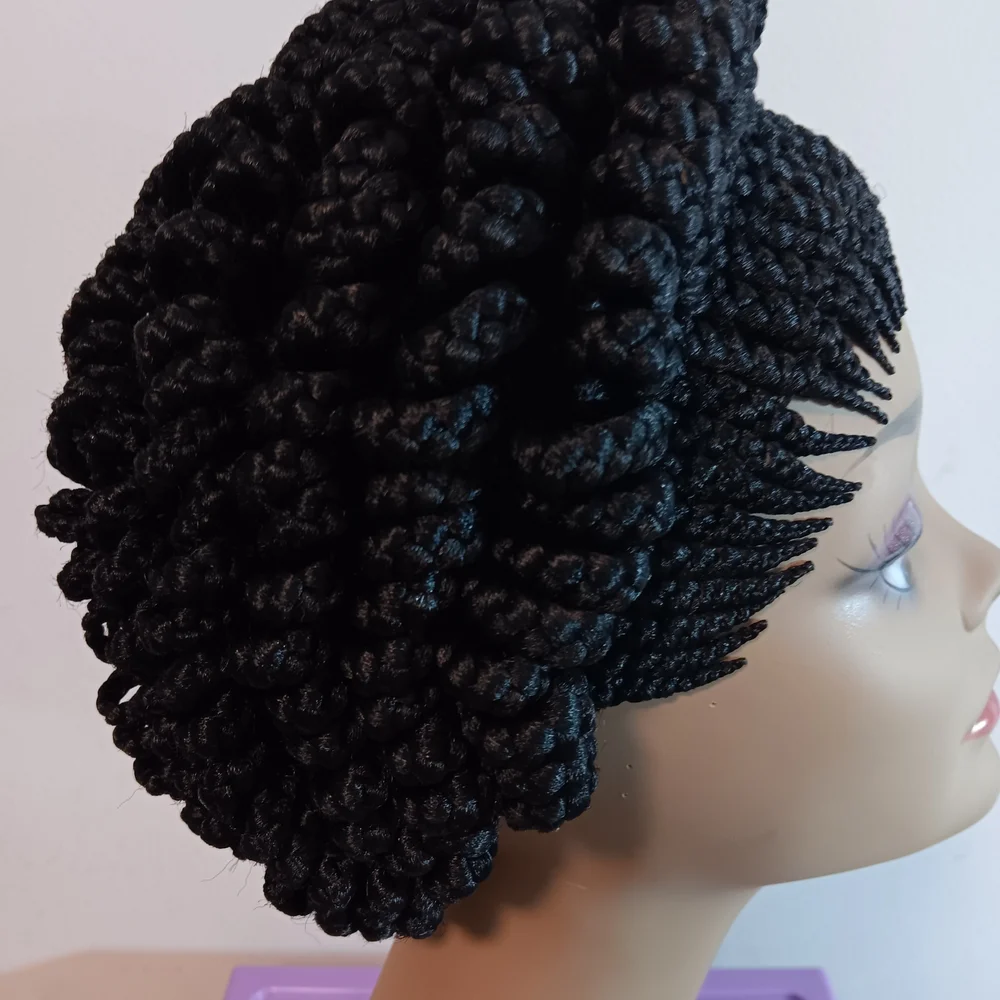 Chic Black Braided Wig